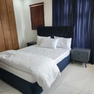 Twin Bed with view
